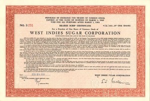 West Indies Sugar Corporation